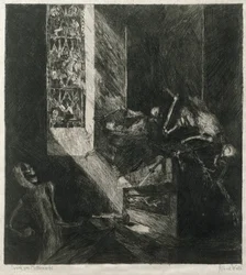 Apparition à minuit, 1888